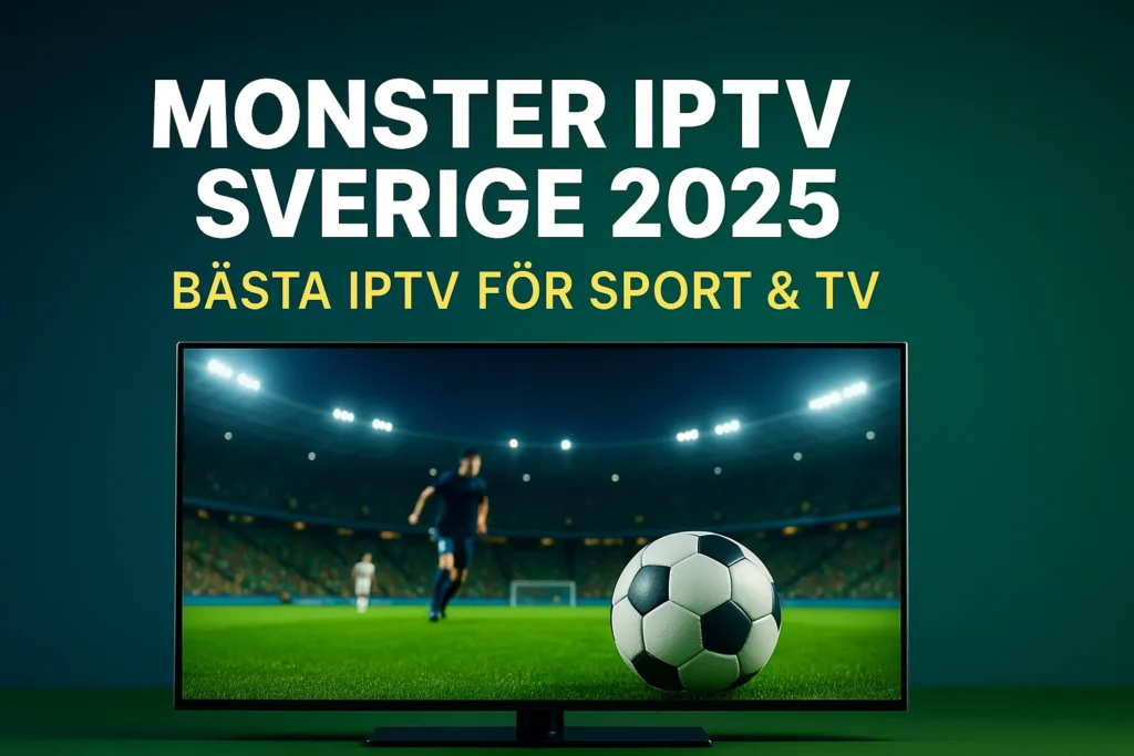 Monster Guide Internet Monster IPTV Sverige 2025 | Bästa IPTV abonnemang för sport & TV - IPTV ...